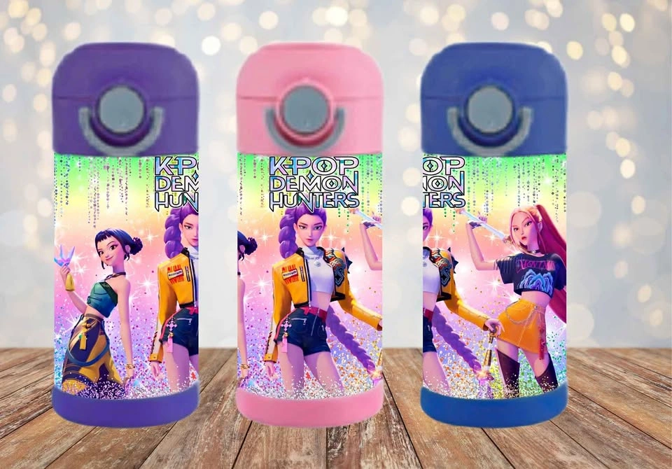 K-Pop Demon Hunters 12oz water bottles