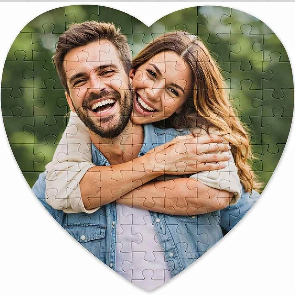 Custom Heart Shaped Puzzle