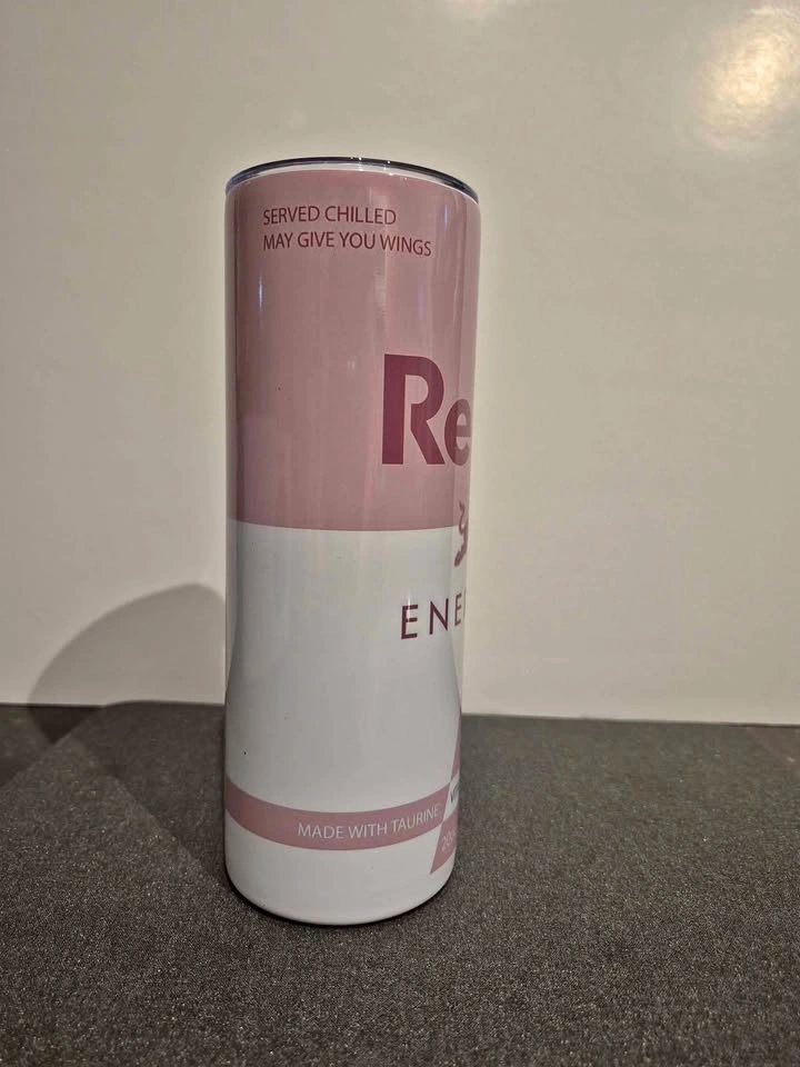 Pink Redbull 20oz Tumbler