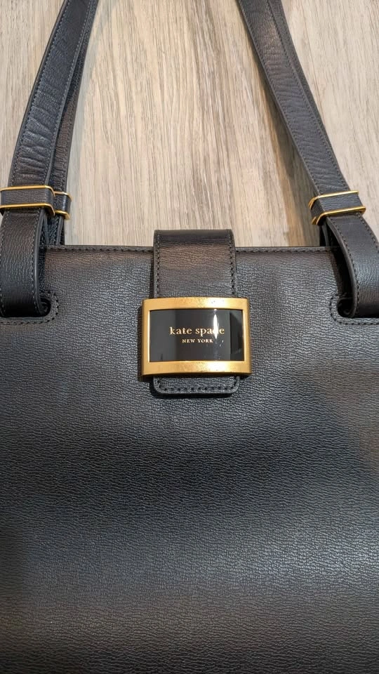 Kate Spade Black Leather Tote Bag - photo 2