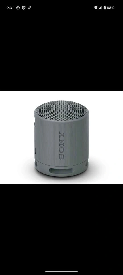 Sony portable bluetooth speaker