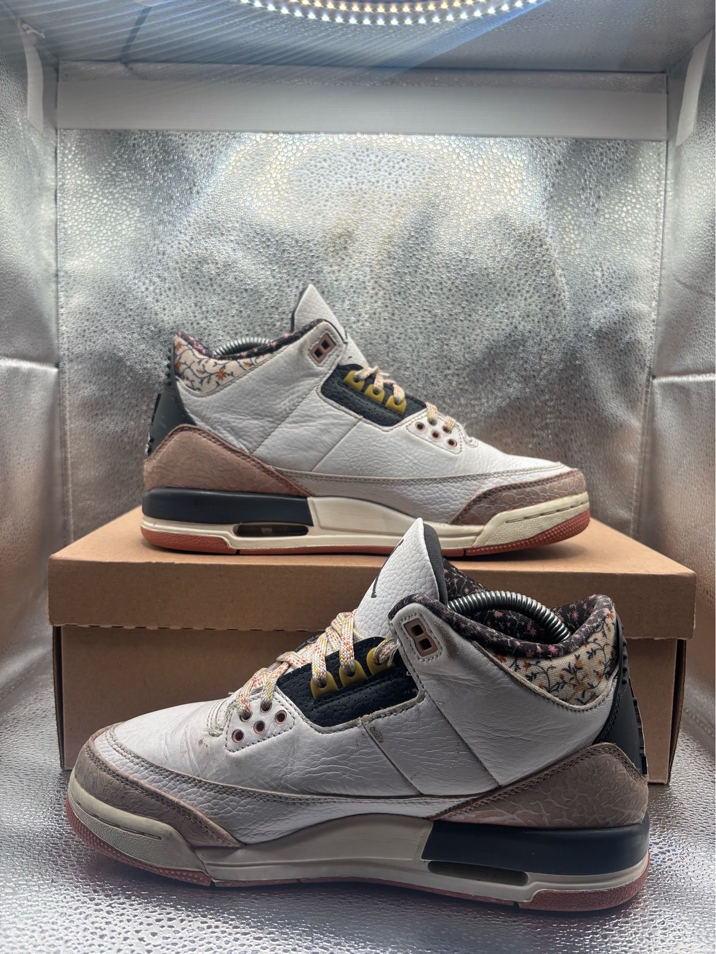 Air Jordan 3 vintage floral GS - photo 5