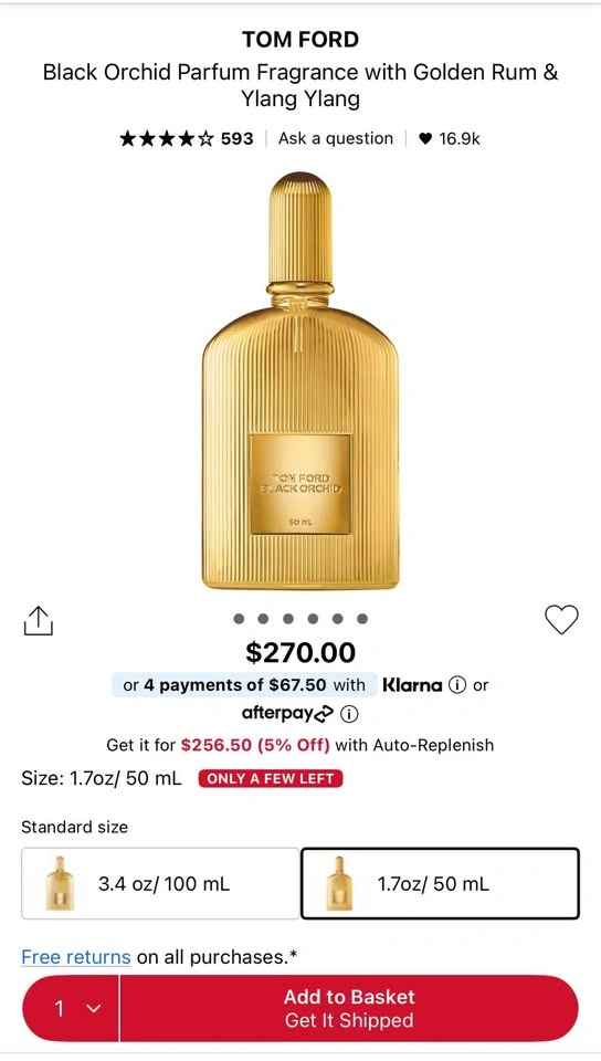 TOM FORD Black Orchid Parfum - photo 2