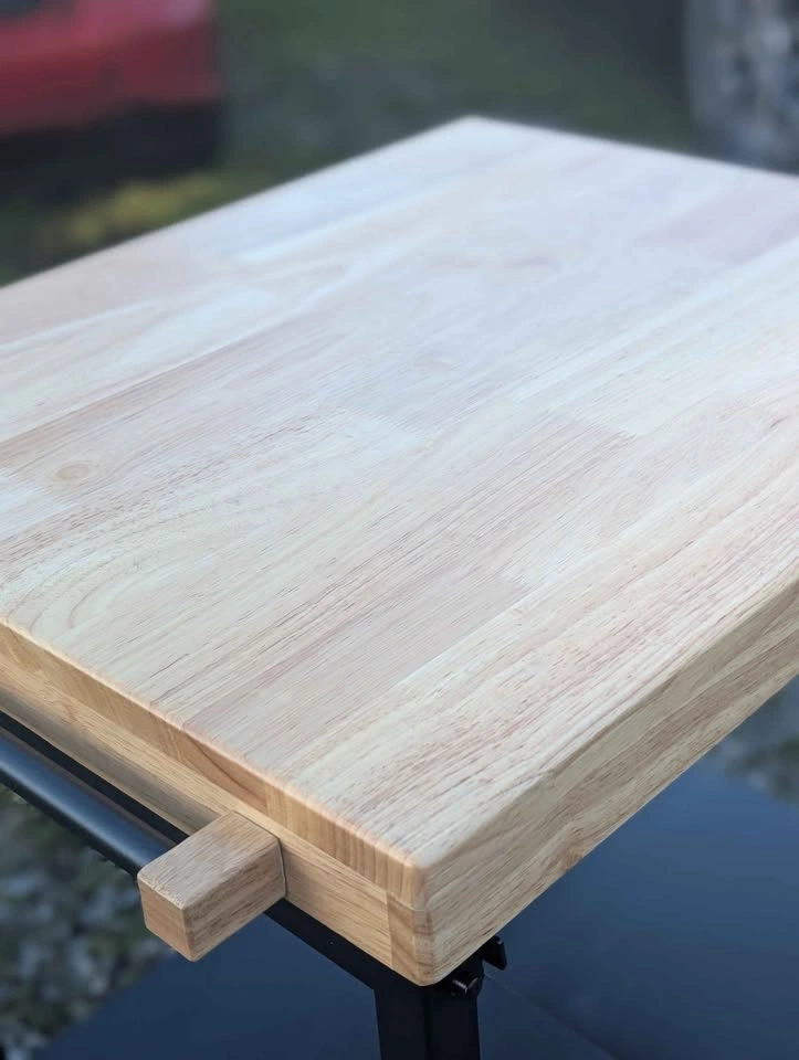 Folding Kitchen Cart / Butcher Block Prep Station - photo 3
