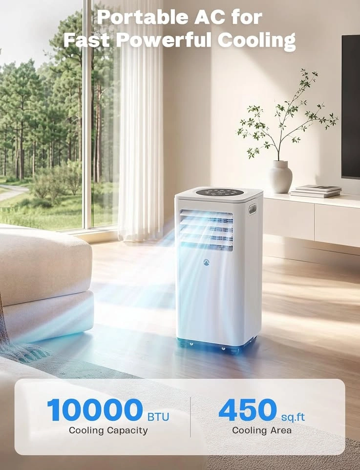 Portable Air Conditioner 10,000 BTU (450 Sq. Ft) - photo 2