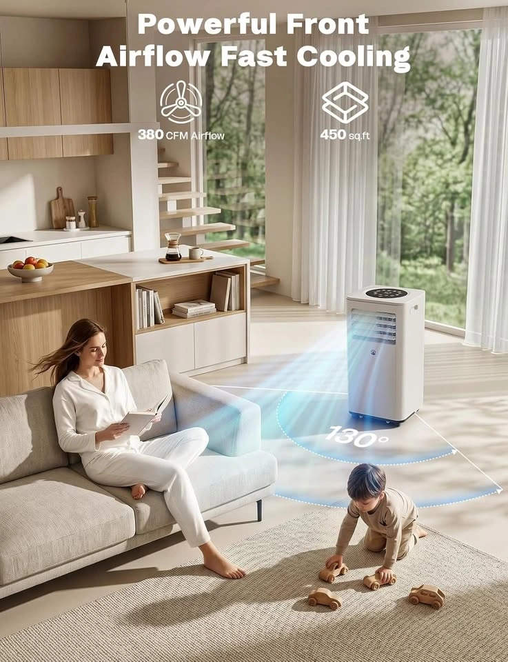 Portable Air Conditioner 10,000 BTU (450 Sq. Ft) - photo 3
