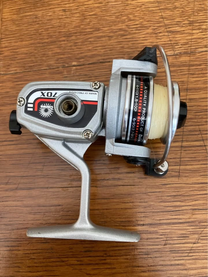 DAIWA Minispin Travel Rod & Reel In Compact Hard Travel Case - photo 2