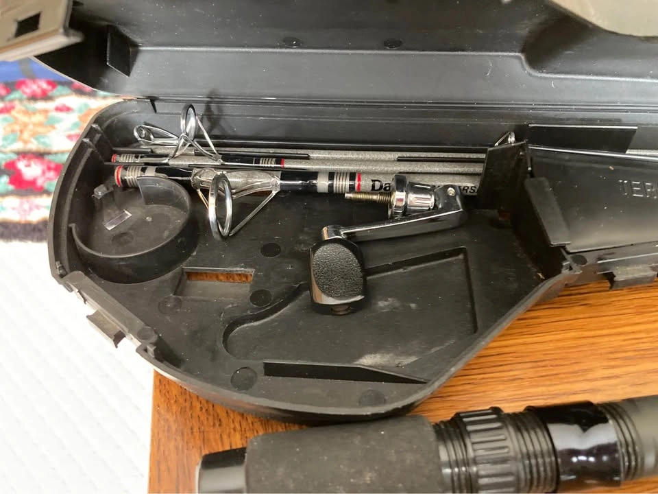 DAIWA Minispin Travel Rod & Reel In Compact Hard Travel Case - photo 3