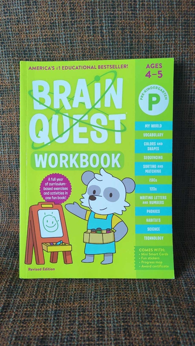 Brain Quest Pre-Kindergarten Workbook