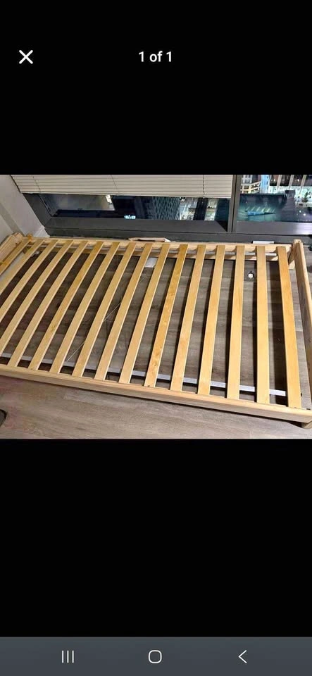 Twin size frame