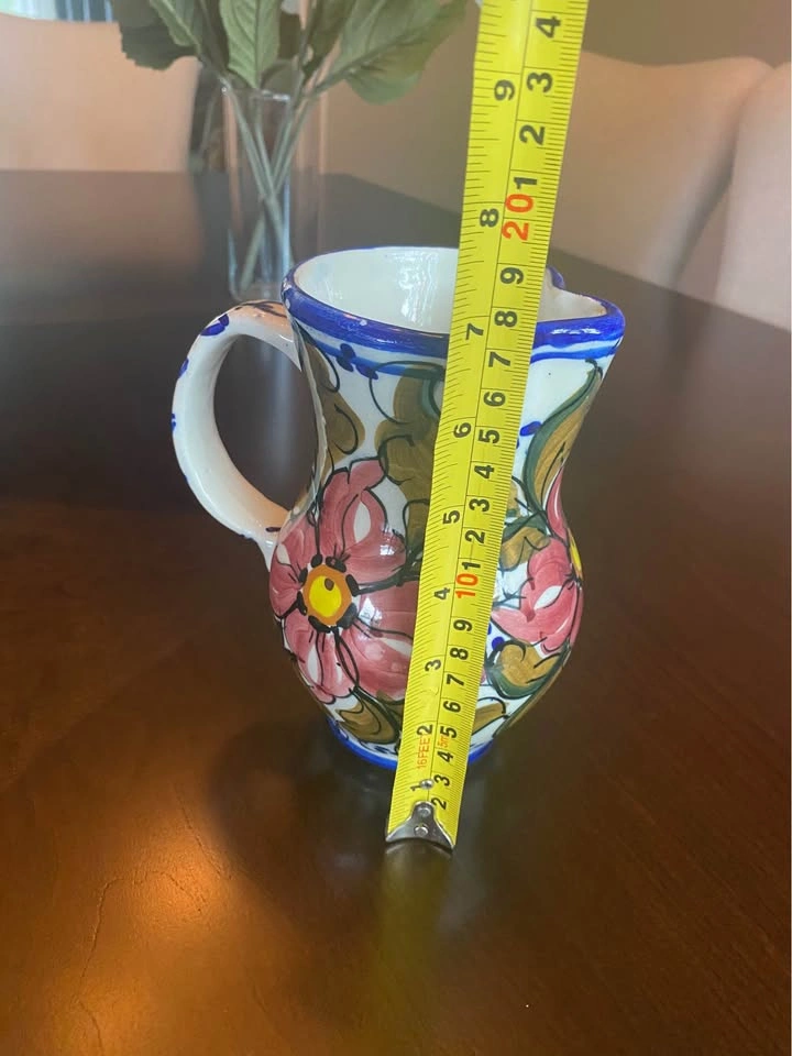 Vintage Spanish Hand Painted Pitcher - photo 3
