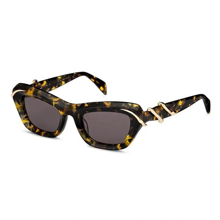 Saint Owen Tortoise Medusa Sunglasses
