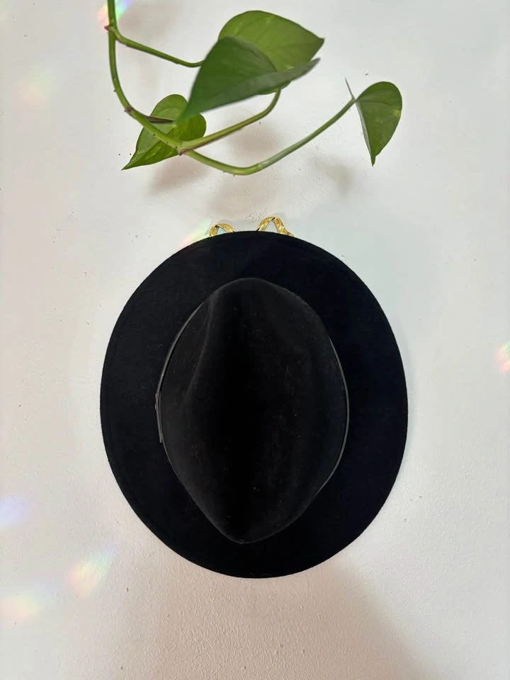 Urban Outfitters black brimmed hat - photo 2