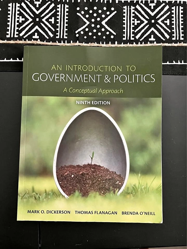 An introduction to government and politics: 9th Edition