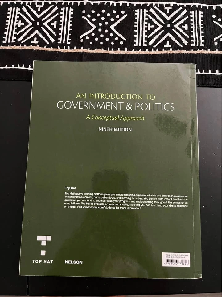 An introduction to government and politics: 9th Edition - photo 3