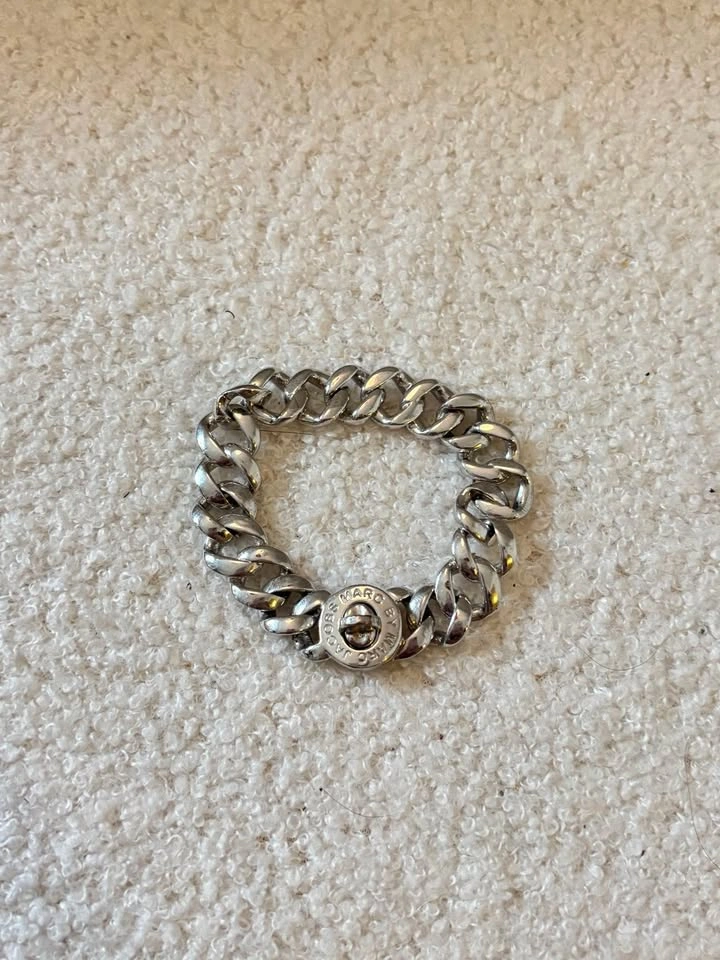 Marc by Marc Jacob’s SilverTone Katie Logo Link Bracelet - photo 4