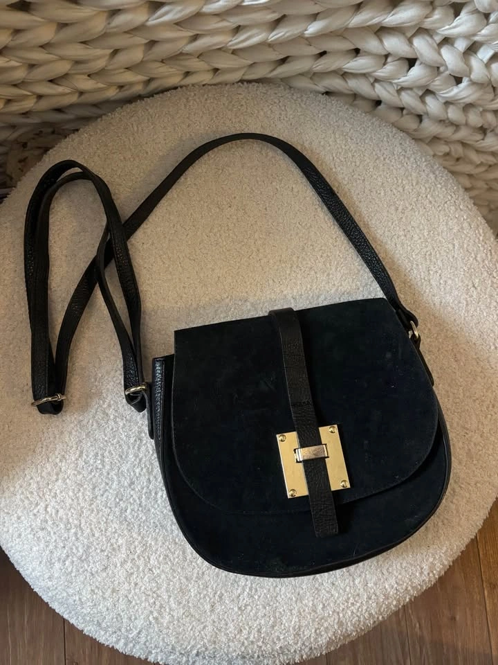 Italian genuine leather crossbody bag - photo 2