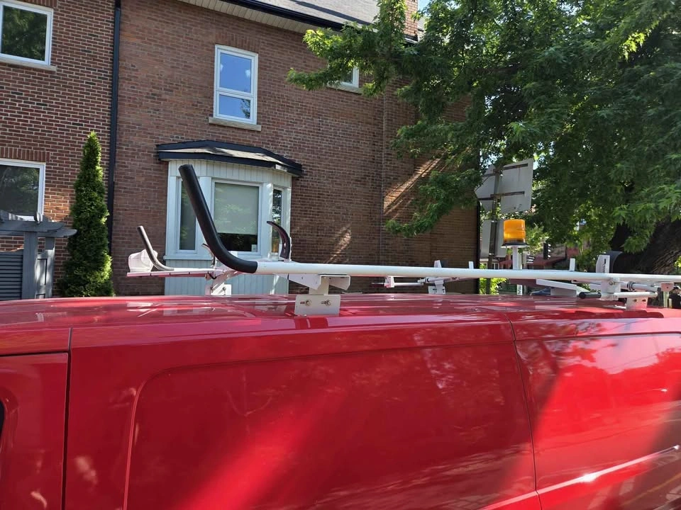 Van Roof Rack System with Beacon Light and Ladder Carrier - photo 2