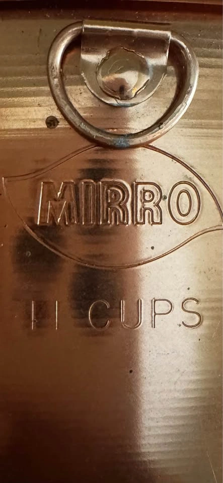 Vintage Mirro Round copper cake pan - photo 3