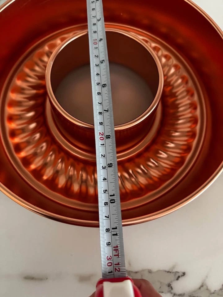 Vintage Mirro Round copper cake pan - photo 4
