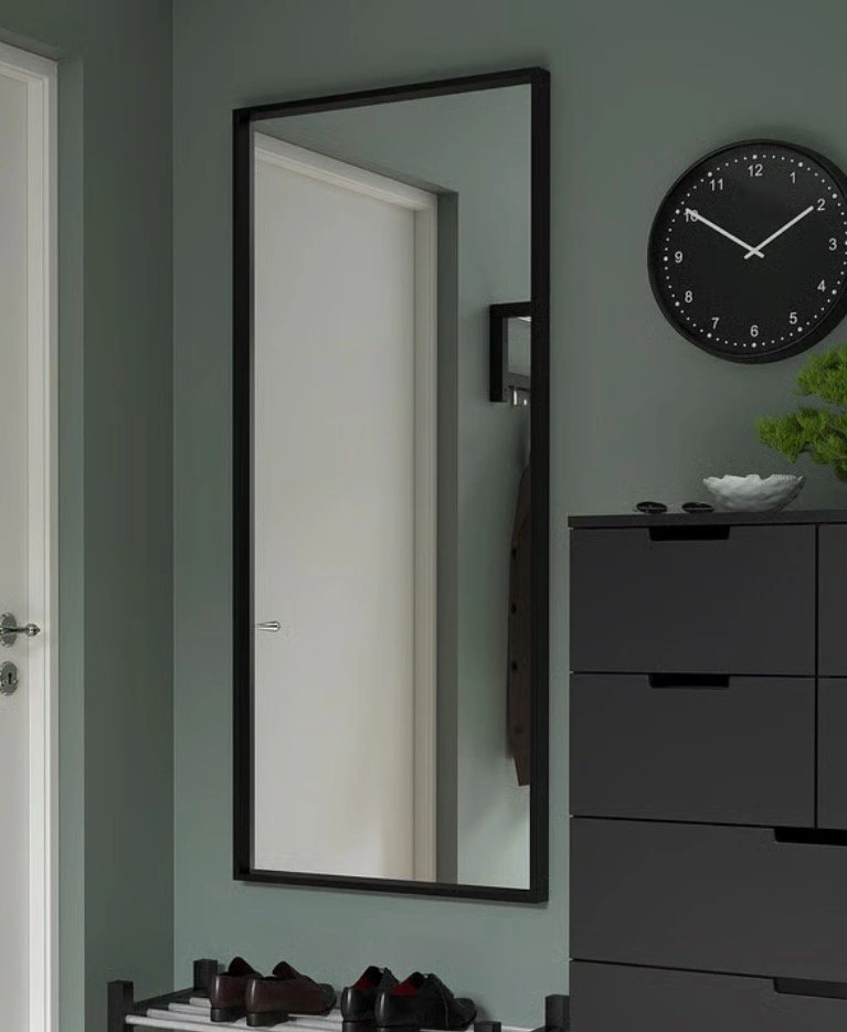 Mirror, Black frame, Great Condition IKEA - photo 4