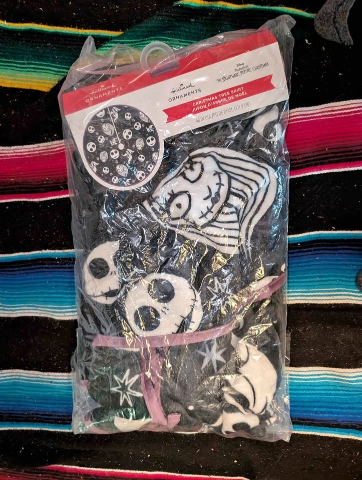 Nightmare before Christmas tree skirt