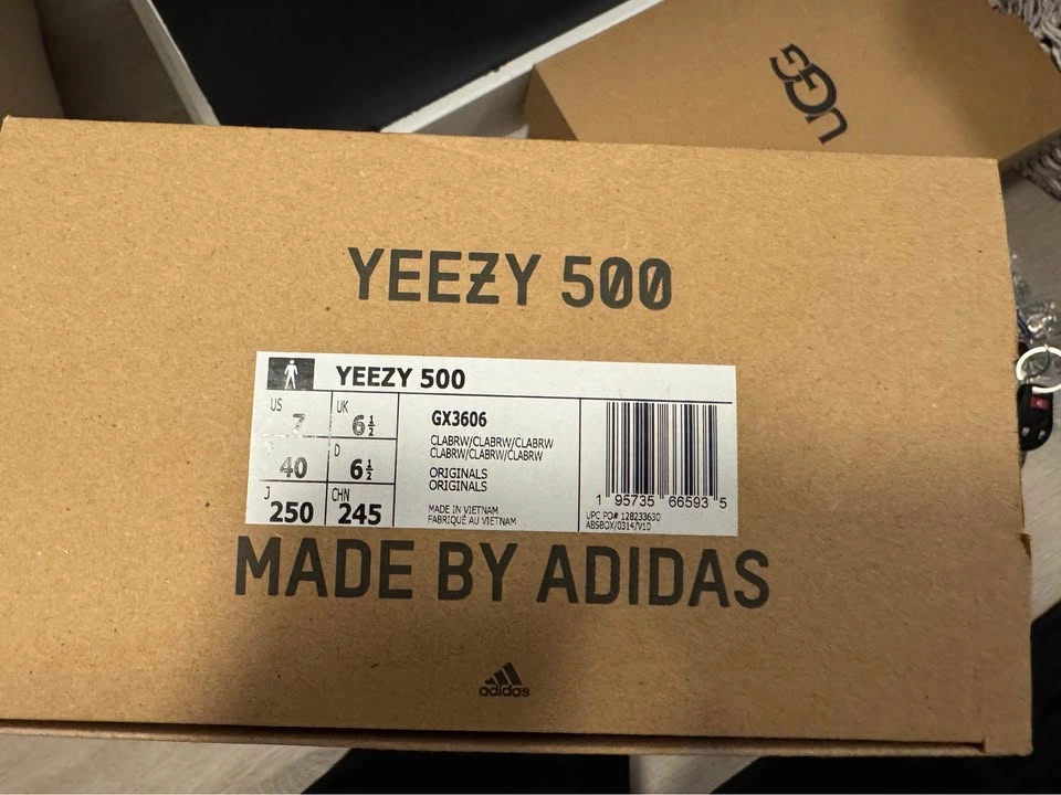 Yeezy 500 Clay Brown US 7 - photo 2