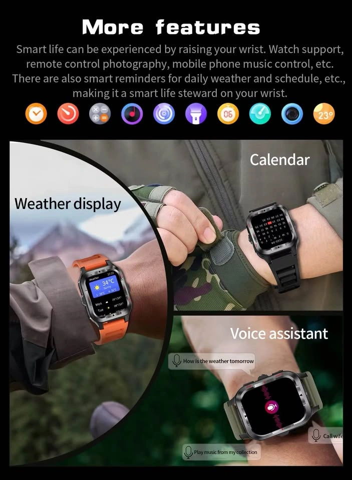 Smart Watch (Answer/Make Call) - photo 4