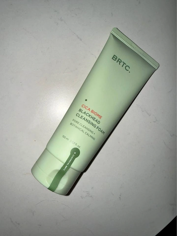 Korean BRTC Cica Biome Blackhead Cleansing Foam