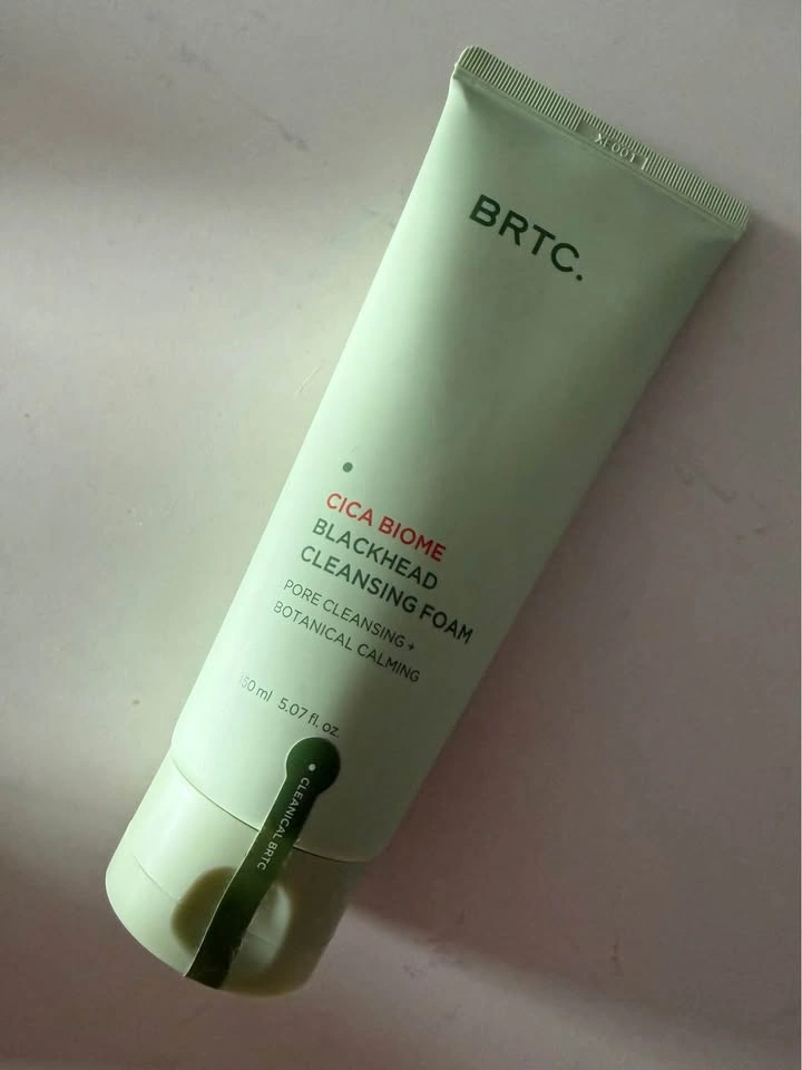 Korean BRTC Cica Biome Blackhead Cleansing Foam - photo 3