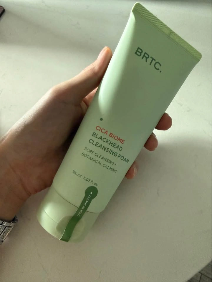 Korean BRTC Cica Biome Blackhead Cleansing Foam - photo 4