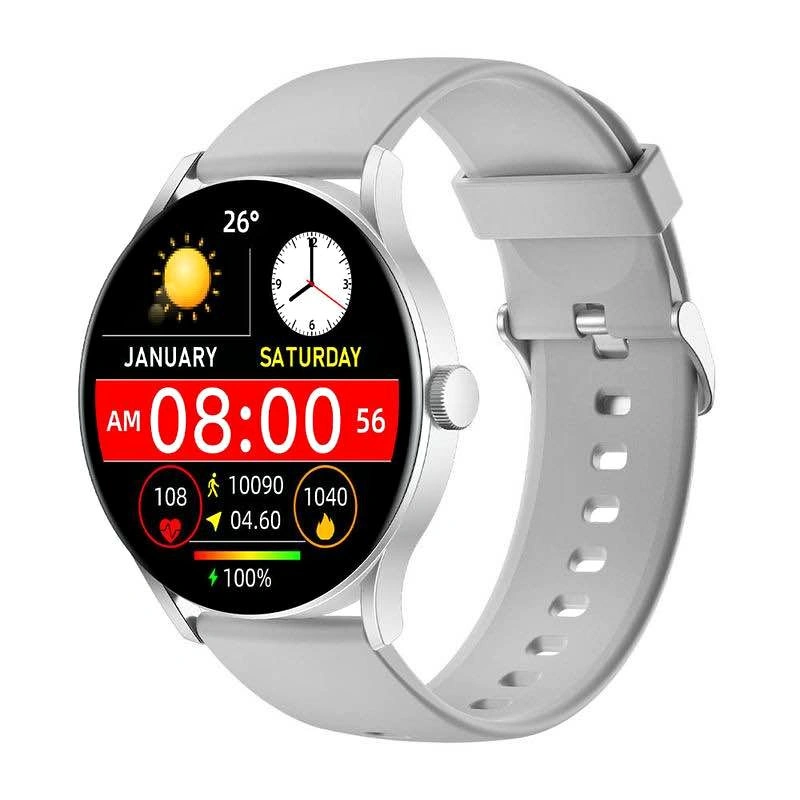 Smart Watch (Answer/Make Call)-Gray color