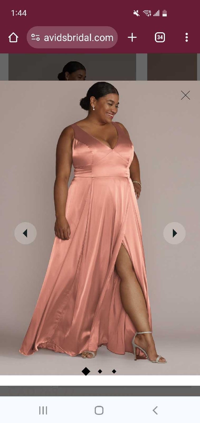 Brand new David's Bridal dress (never worn)