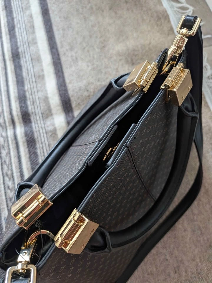Calvin Klein Womens Granite Signature Satchel - photo 4