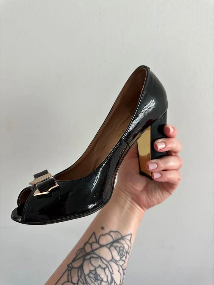 High heels shoes - Genuine Leather, handcrafted. Italian quality