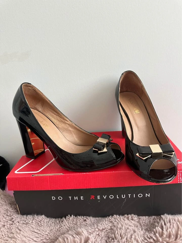 High heels shoes - Genuine Leather, handcrafted. Italian quality - photo 2