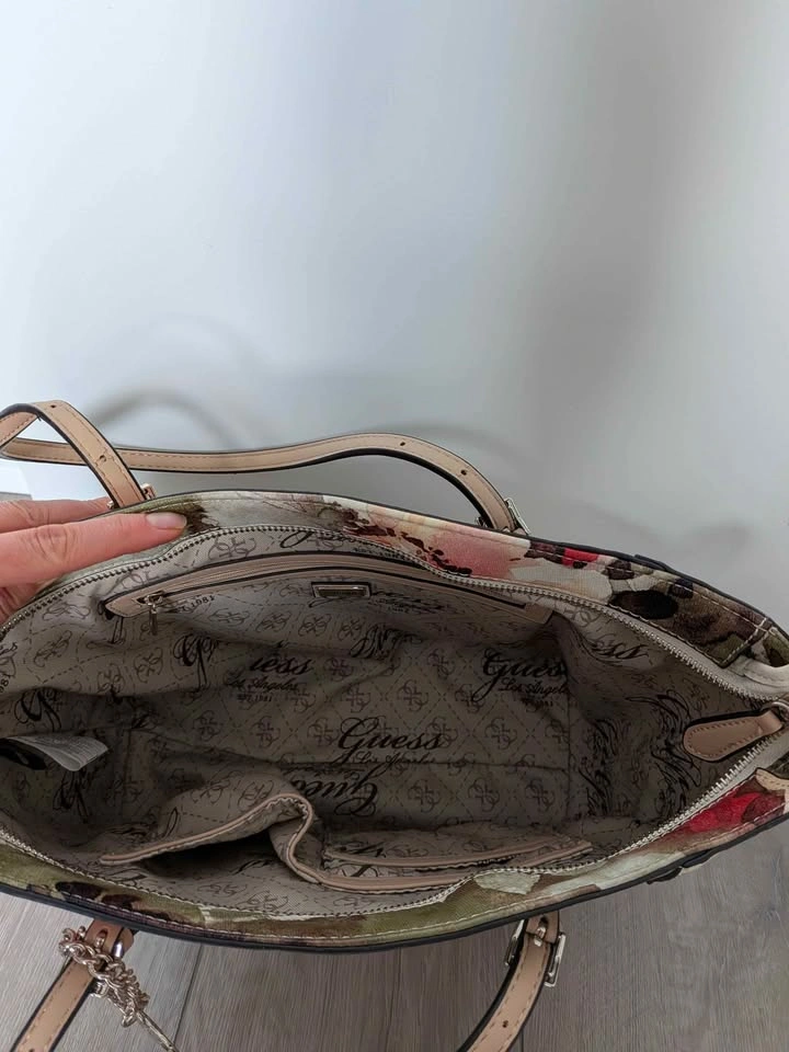 Guess Floral Watercolour Tote Bag - photo 2