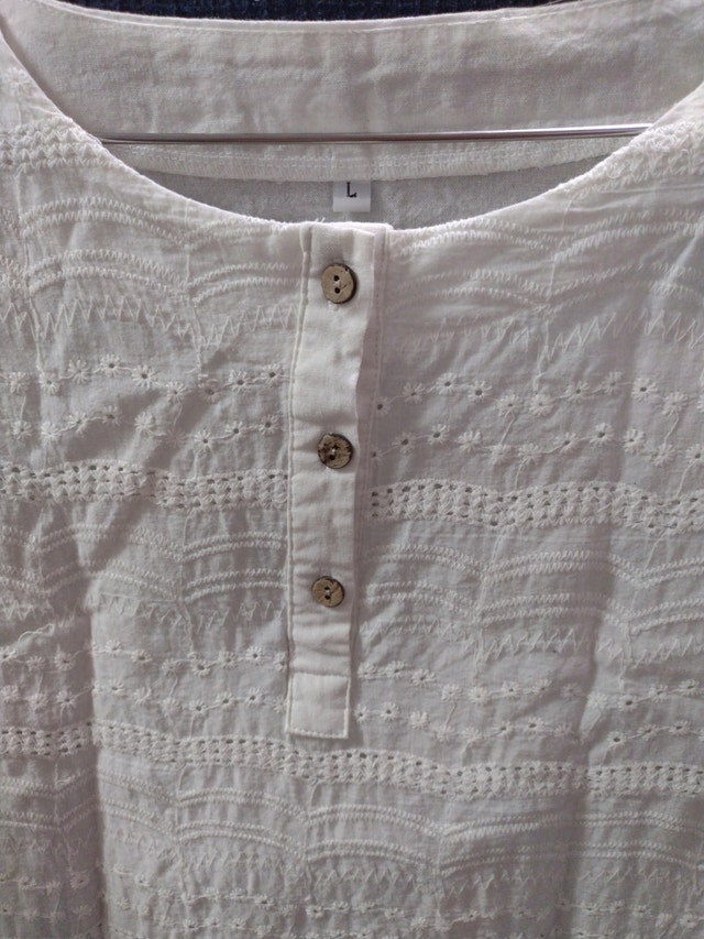 Linen top, size L - photo 2