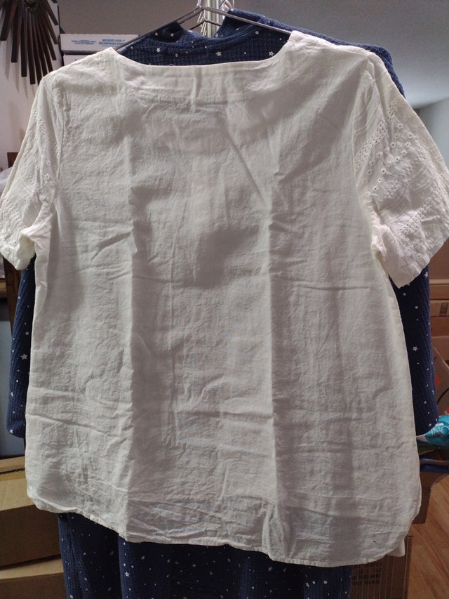 Linen top, size L - photo 3