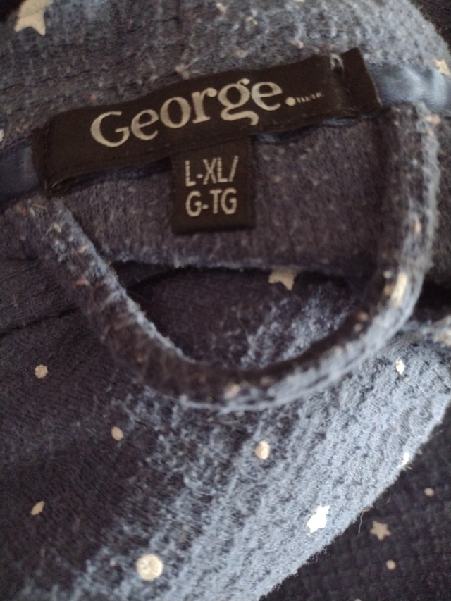 George Bath Robe with Stars - photo 2