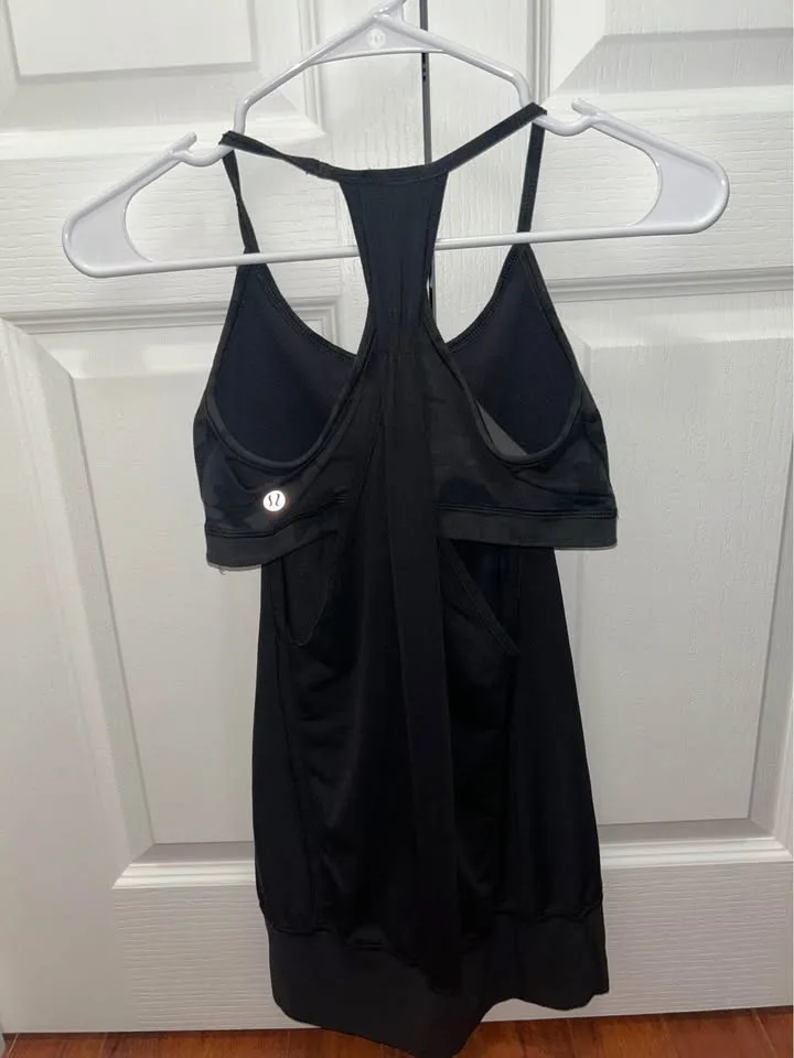 Lululemon Tank with Sports Bra image indicator(2)