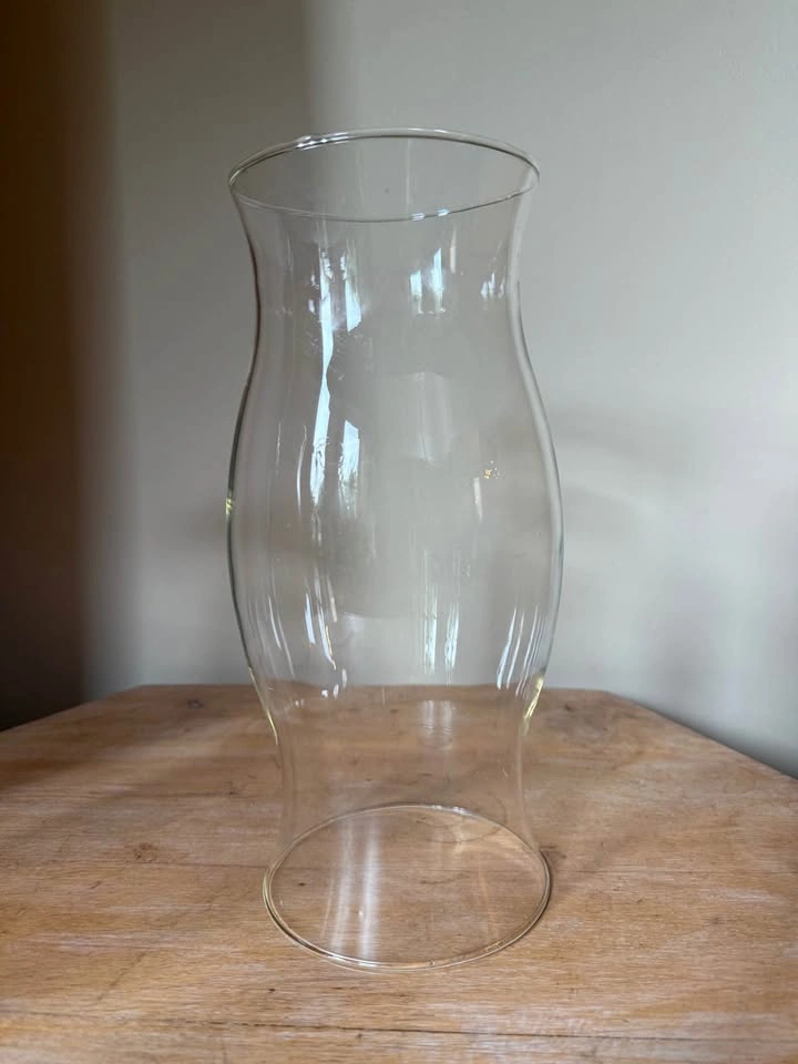 Set of 4 glass hurricanes - photo 2