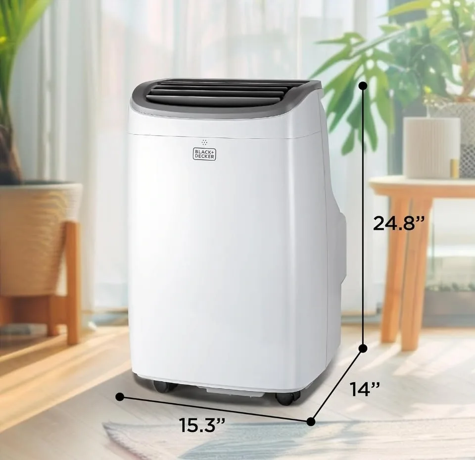 Portable A/C, Black and Decker Air Conditioner - photo 2