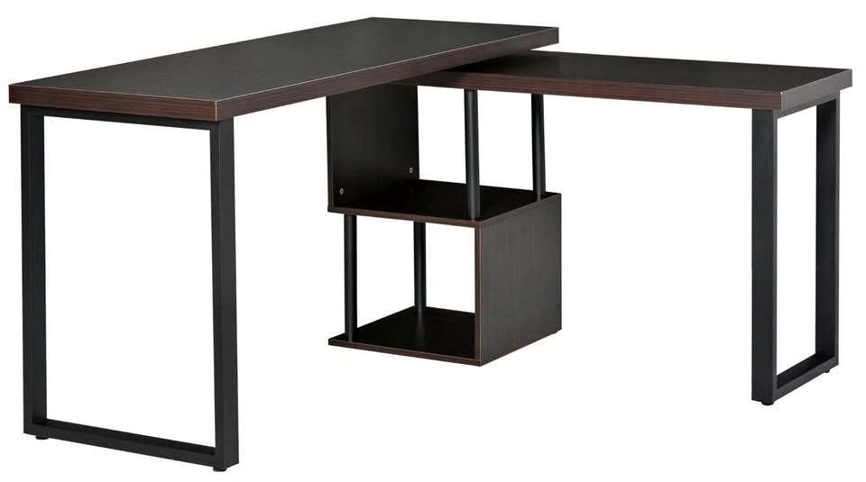 Rotating L-Shaped Desk