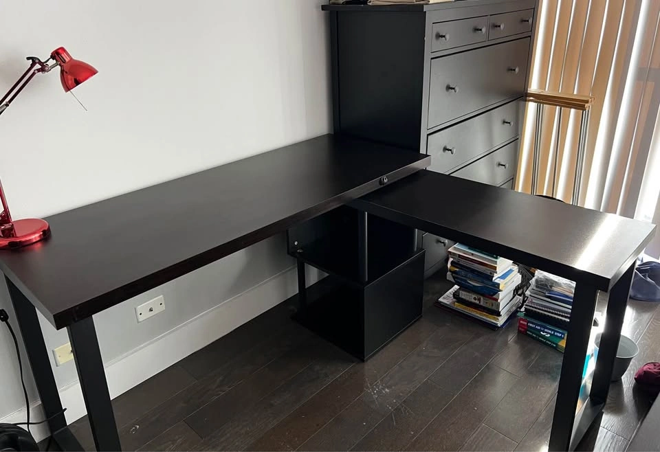 Rotating L-Shaped Desk - photo 5