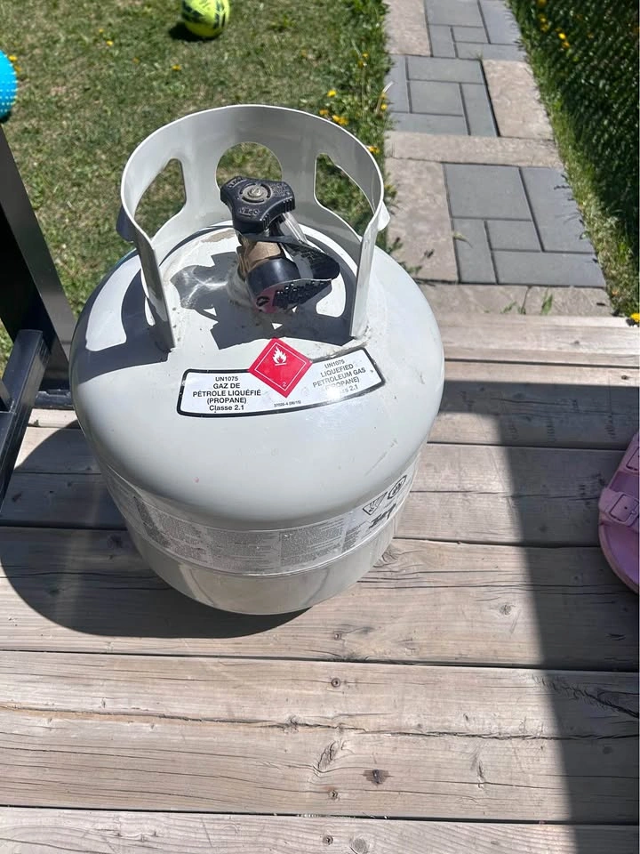 20 lb Propane Gas Cylinder Tank – Ready to Use