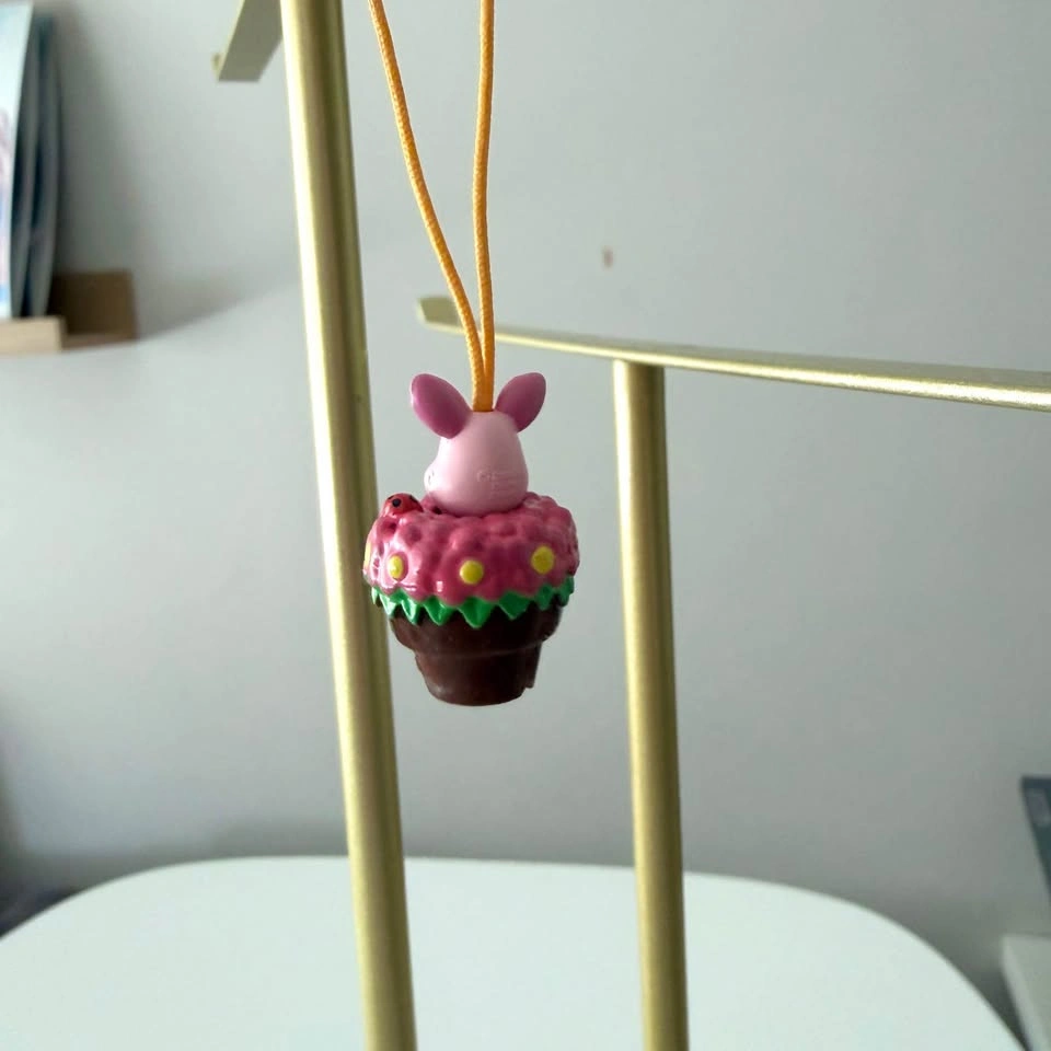 Rare Peek A Pooh Flowerpot Piglet Disney Like New - photo 2