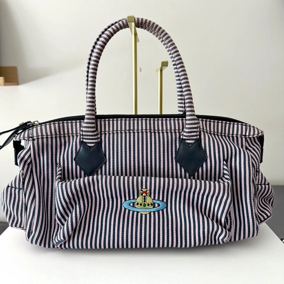 Rare Vintage Vivienne Westwood Striped Bag