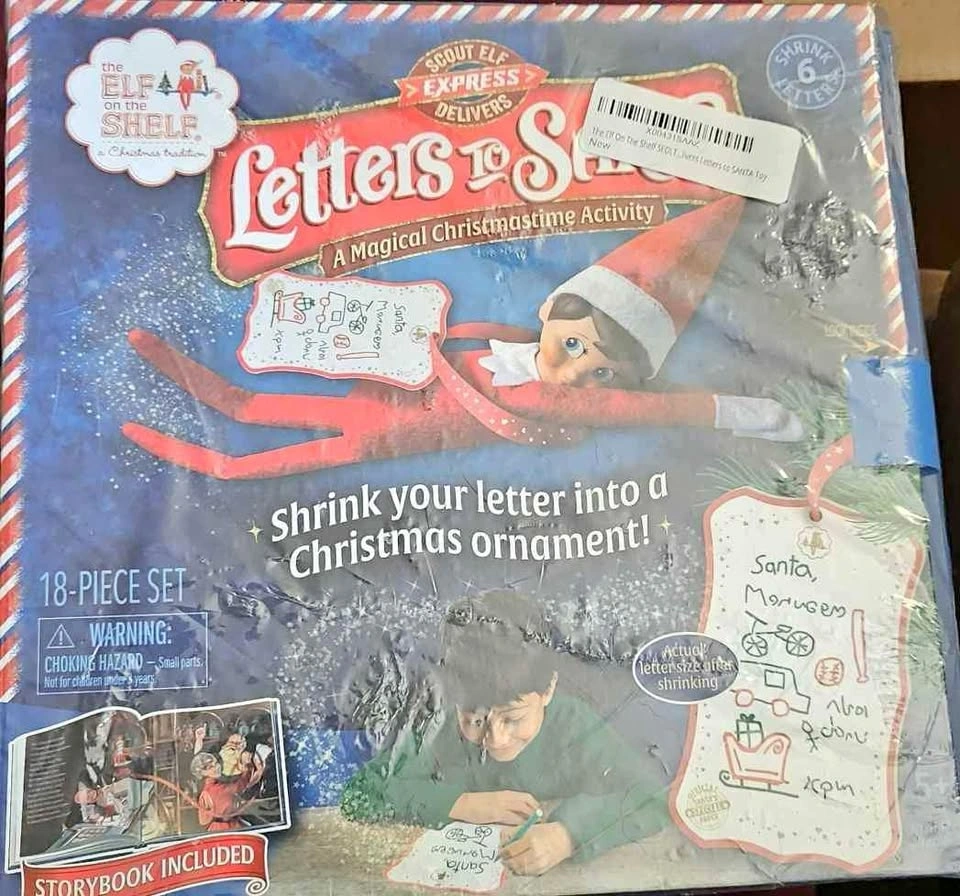 The Elf on the Shelf Letters to Santa Activity Set