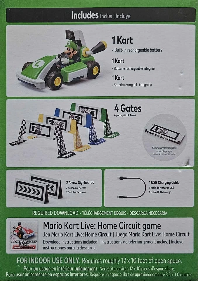 Nintendo Switch Mario Kart Live: Home Circuit Luigi Set - photo 2